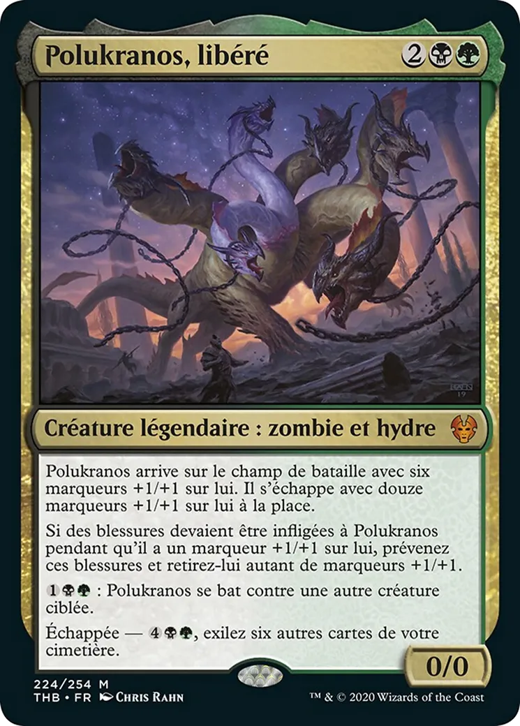 Polukranos, libéré — Theros Beyond Death — Magic: The Gathering