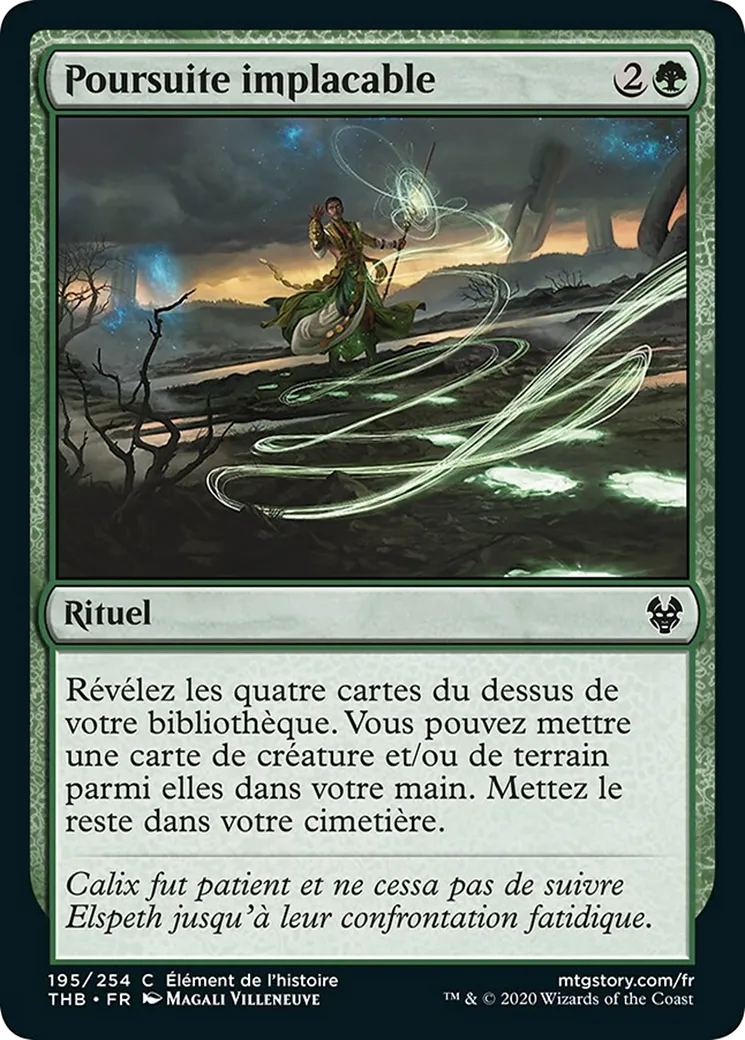 Poursuite implacable — Theros Beyond Death — Magic: The Gathering