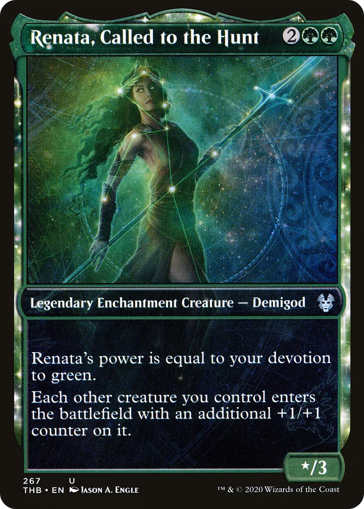 Renata, Called to the Hunt — Theros Beyond Death — Magic: The Gathering