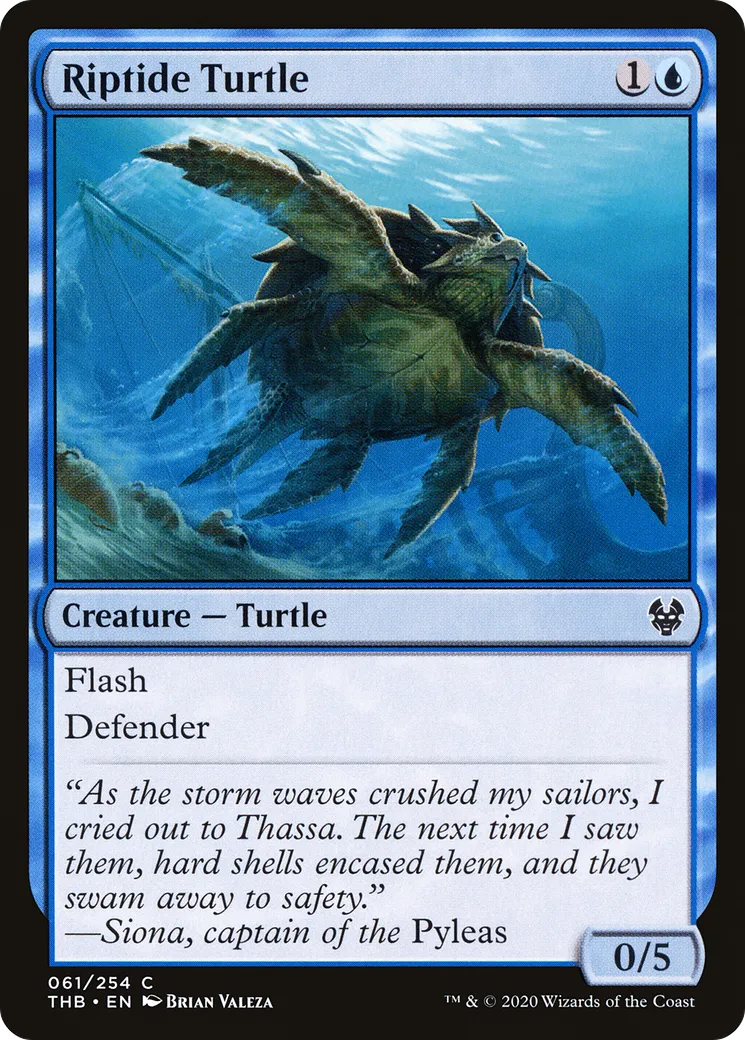 Tortue des contre-courants — Theros Beyond Death — Magic: The Gathering
