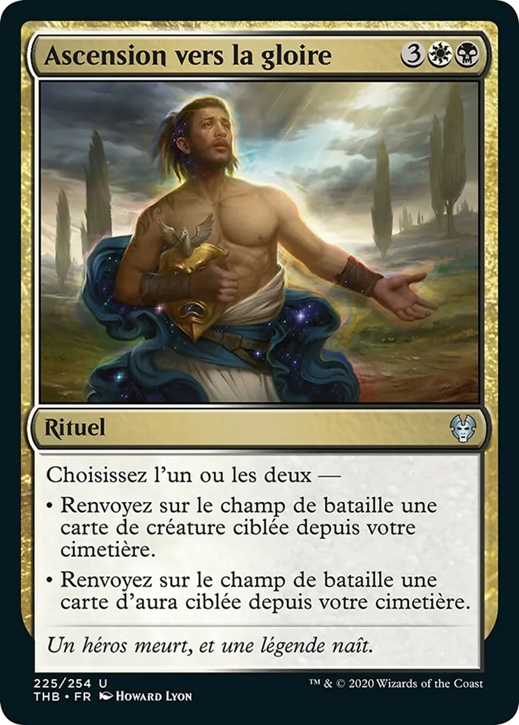 Ascension vers la gloire — Theros Beyond Death — Magic: The Gathering