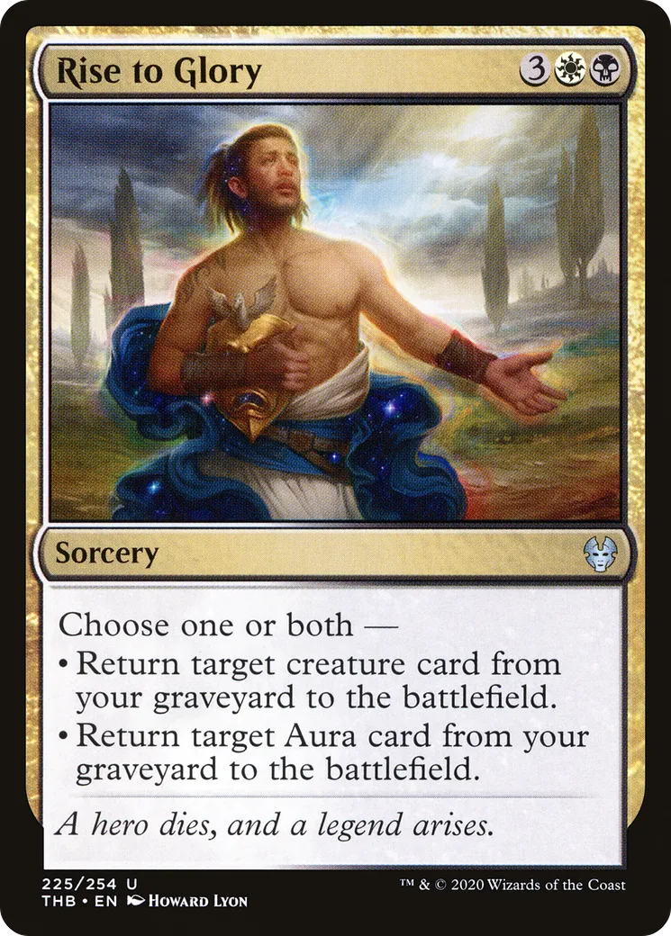Ascension vers la gloire — Theros Beyond Death — Magic: The Gathering