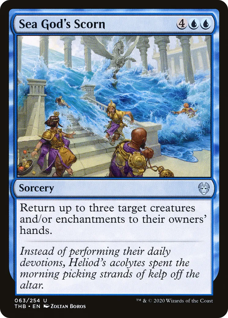 Sea God's Scorn — Theros Beyond Death — Magic: The Gathering