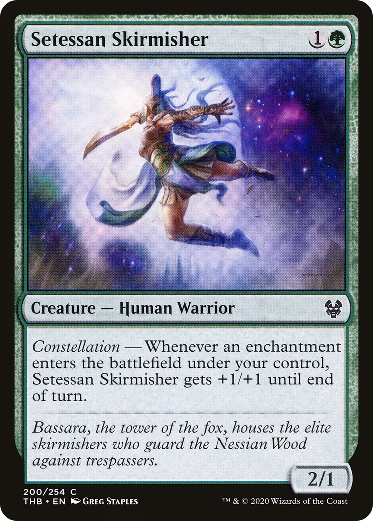 Setessan Skirmisher — Theros Beyond Death — Magic: The Gathering
