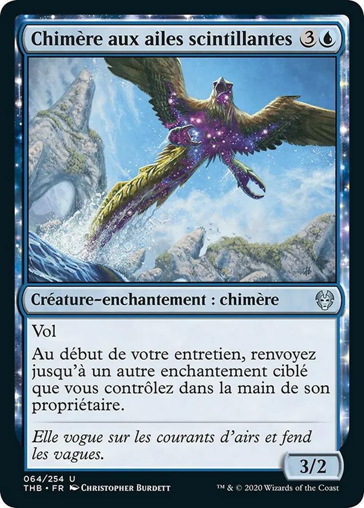 Chimère aux ailes scintillantes — Theros Beyond Death — Magic: The Gathering