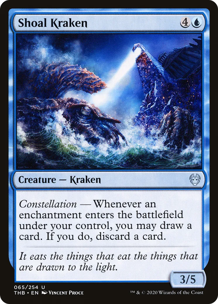 Shoal Kraken — Theros Beyond Death — Magic: The Gathering