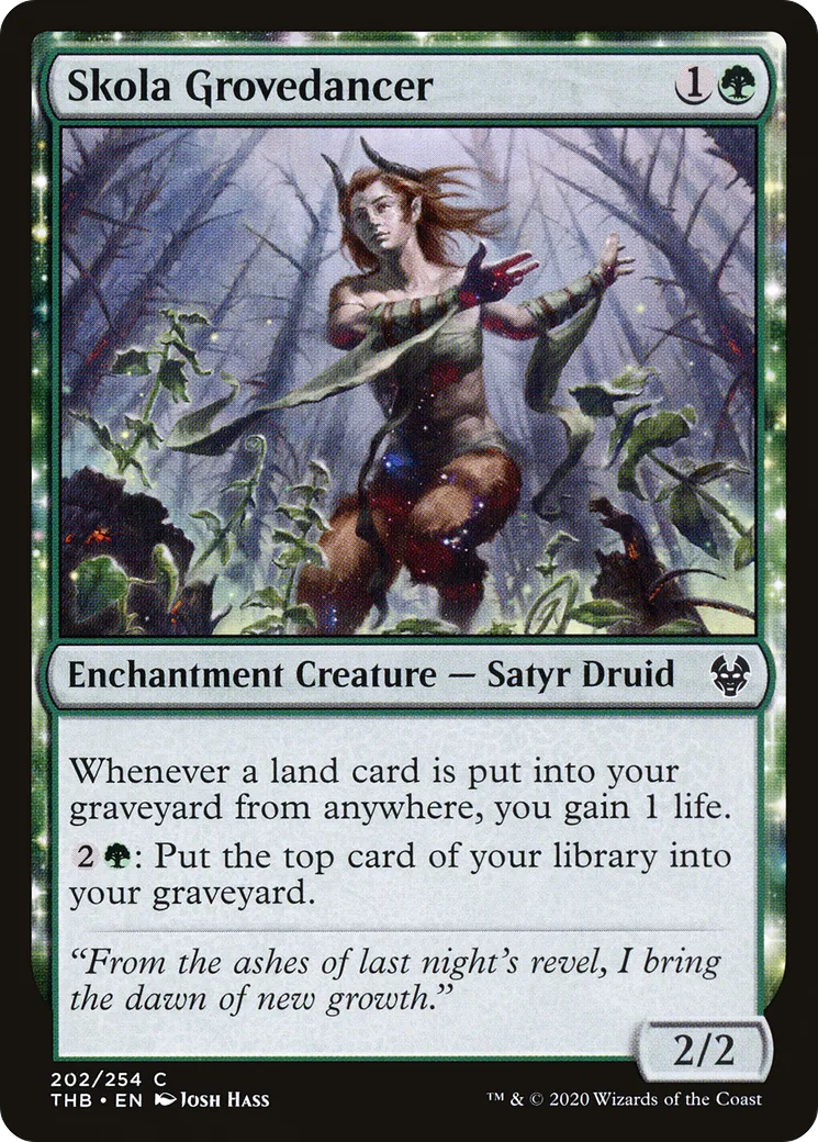 Skola Grovedancer — Theros Beyond Death — Magic: The Gathering