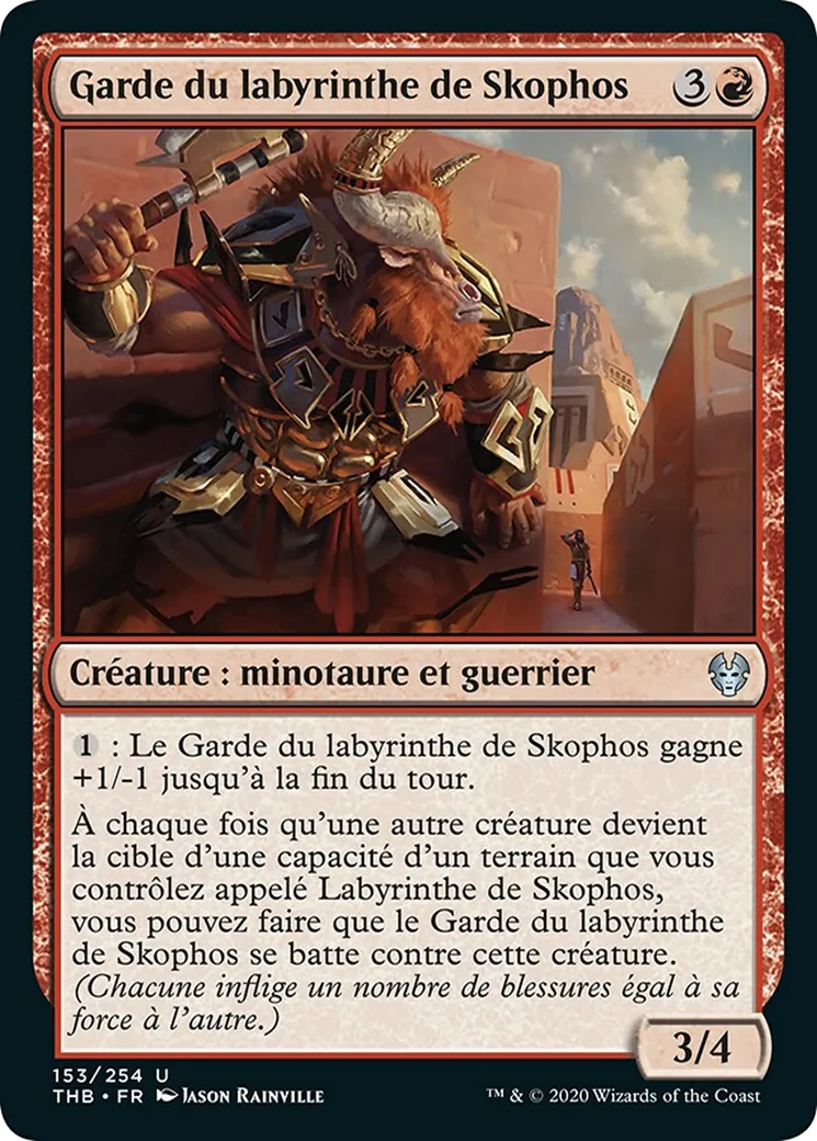 Garde du labyrinthe de Skophos — Theros Beyond Death — Magic: The Gathering