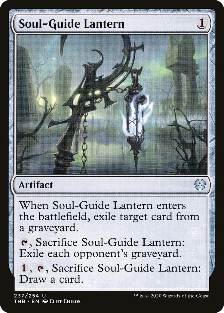 Soul-Guide Lantern — Theros Beyond Death — Magic: The Gathering