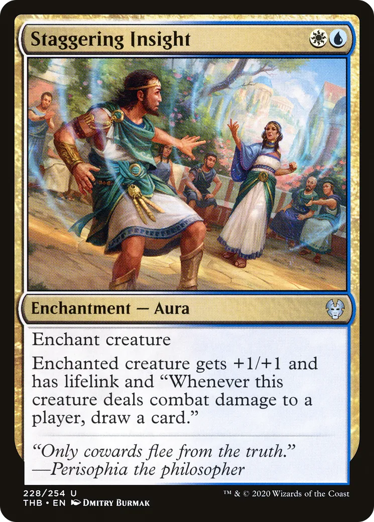 Staggering Insight — Theros Beyond Death — Magic: The Gathering