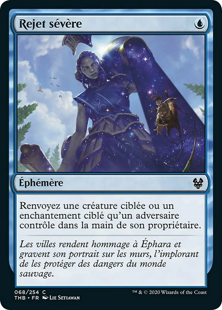 Rejet sévère — Theros Beyond Death — Magic: The Gathering