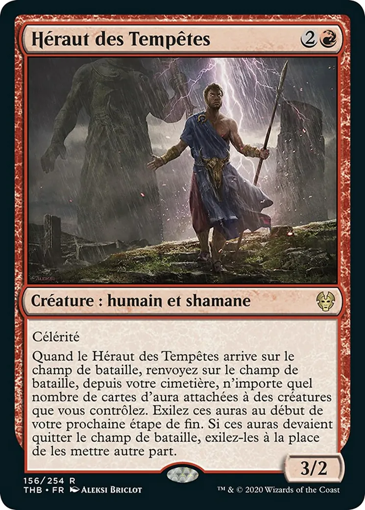 Héraut des Tempêtes — Theros Beyond Death — Magic: The Gathering
