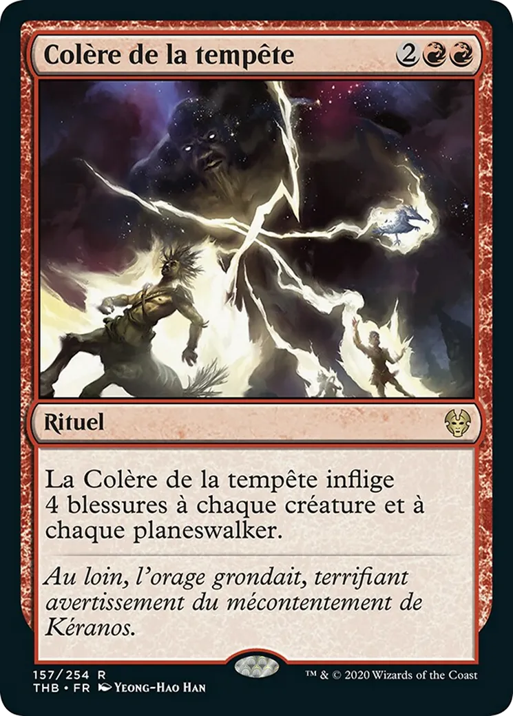 Colère de la tempête from Theros Beyond Death - Magic: The Gathering