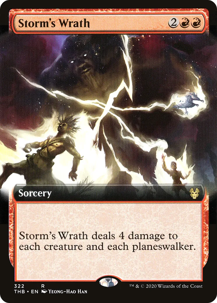 Storm's Wrath — Theros Beyond Death — Magic: The Gathering