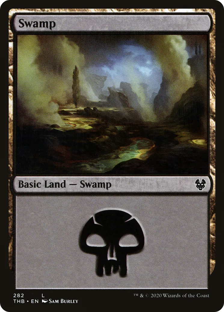 Swamp — Theros Beyond Death — Magic: The Gathering