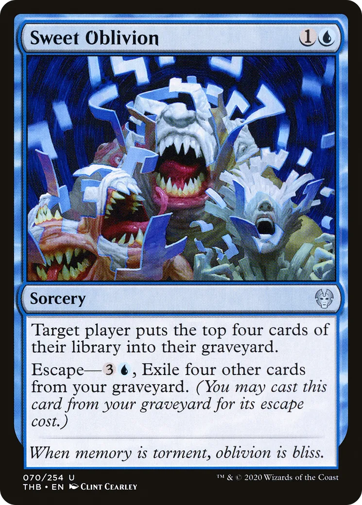 Sweet Oblivion — Theros Beyond Death — Magic: The Gathering