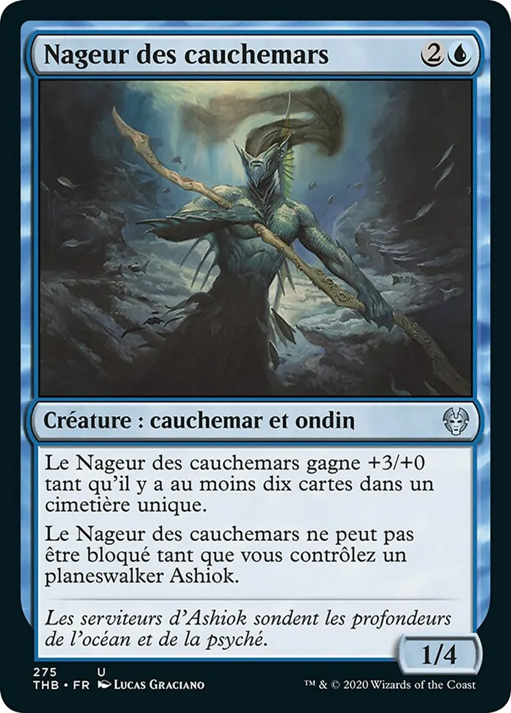 Nageur des cauchemars — Theros Beyond Death — Magic: The Gathering
