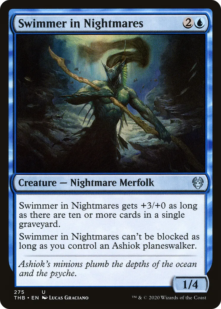 Swimmer in Nightmares — Theros Beyond Death — Magic: The Gathering