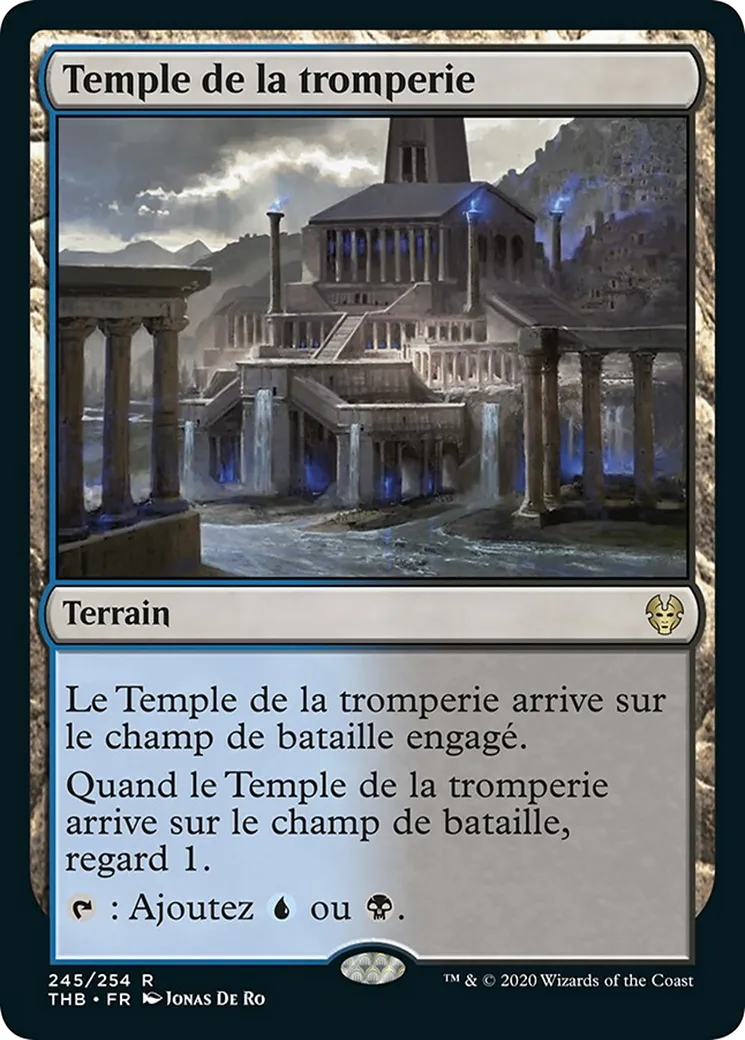 Temple de la tromperie — Theros Beyond Death — Magic: The Gathering