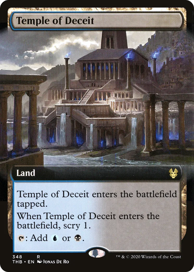 Temple of Deceit — Theros Beyond Death — Magic: The Gathering
