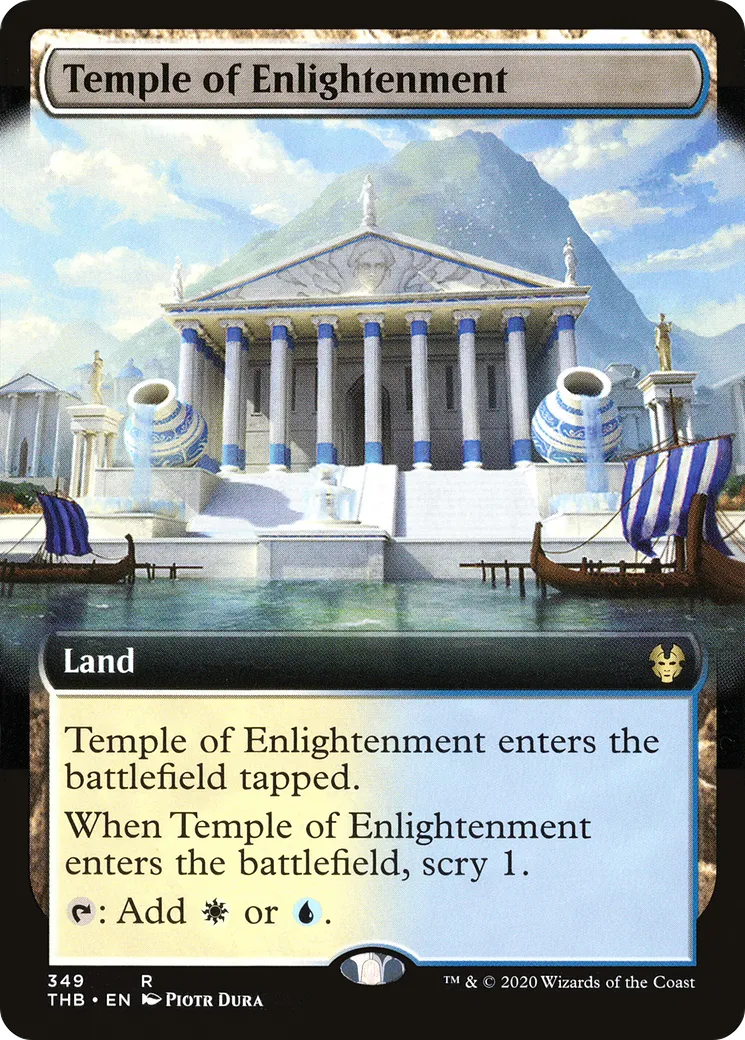 Temple of Enlightenment — Theros Beyond Death — Magic: The Gathering