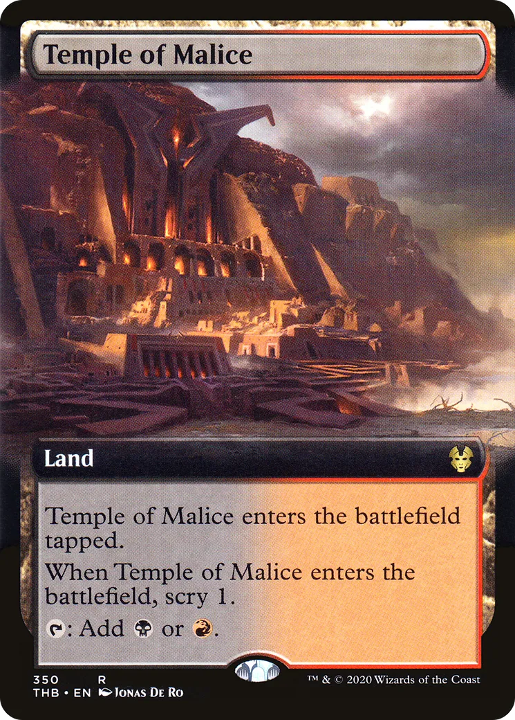 Temple of Malice — Theros Beyond Death — Magic: The Gathering