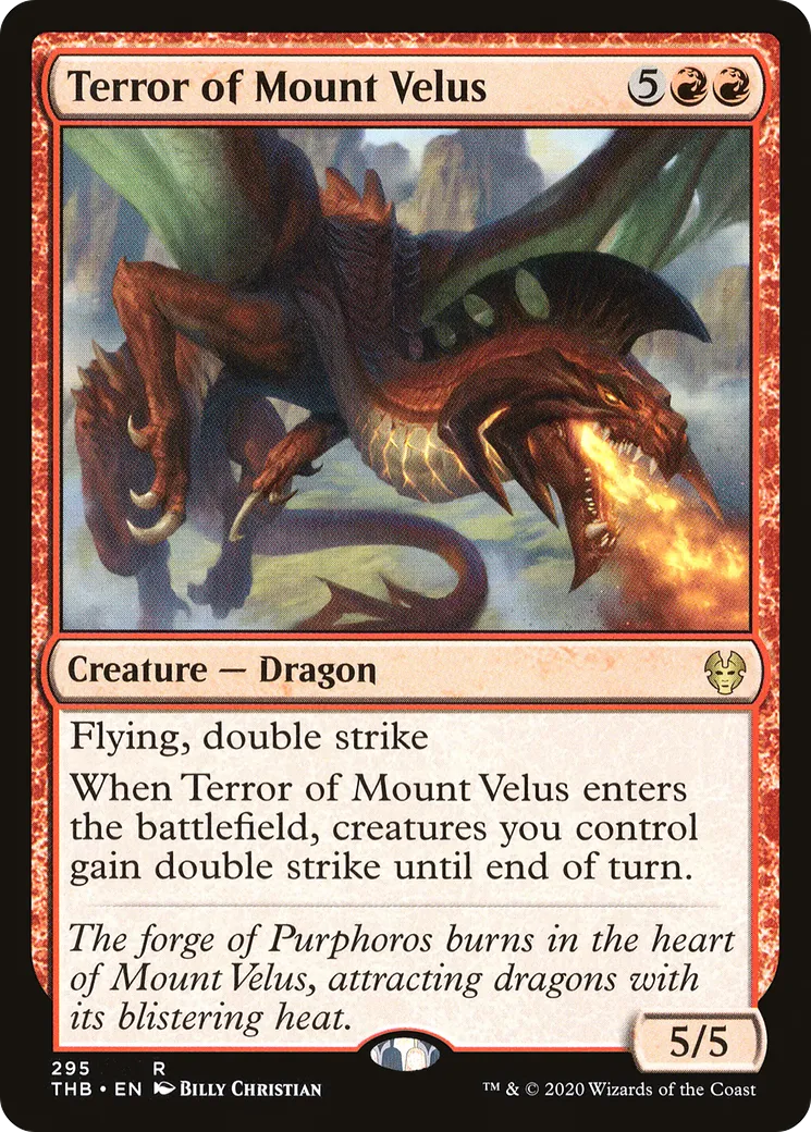 Terror of Mount Velus — Theros Beyond Death — Magic: The Gathering