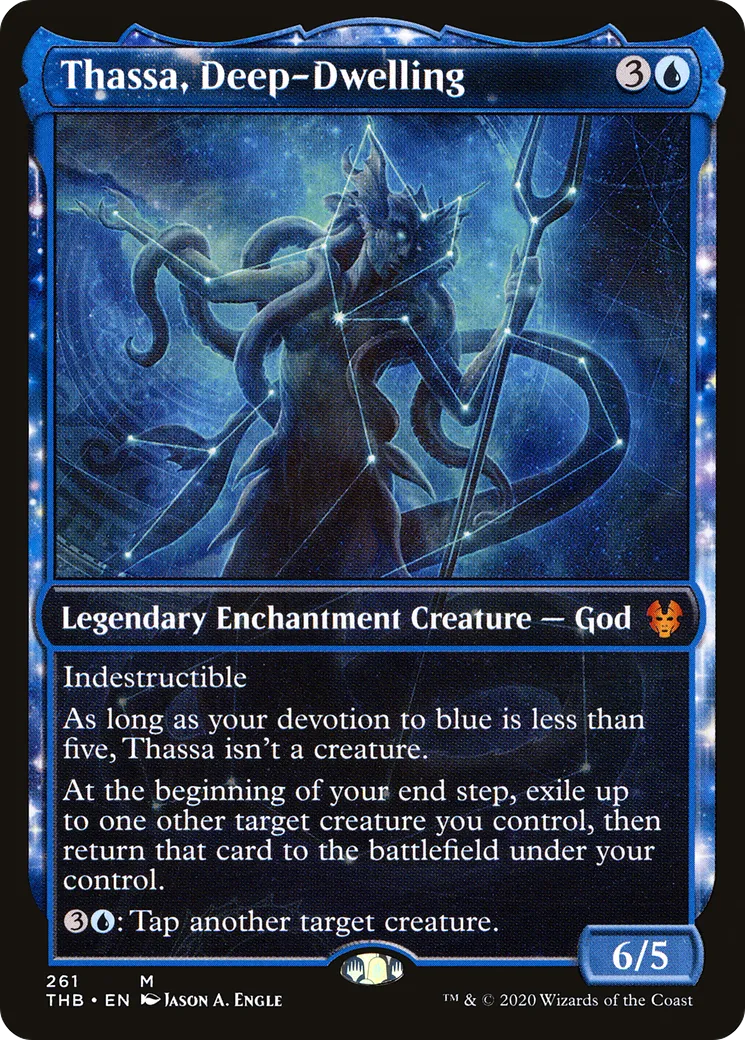 Thassa, Deep-Dwelling — Theros Beyond Death — Magic: The Gathering