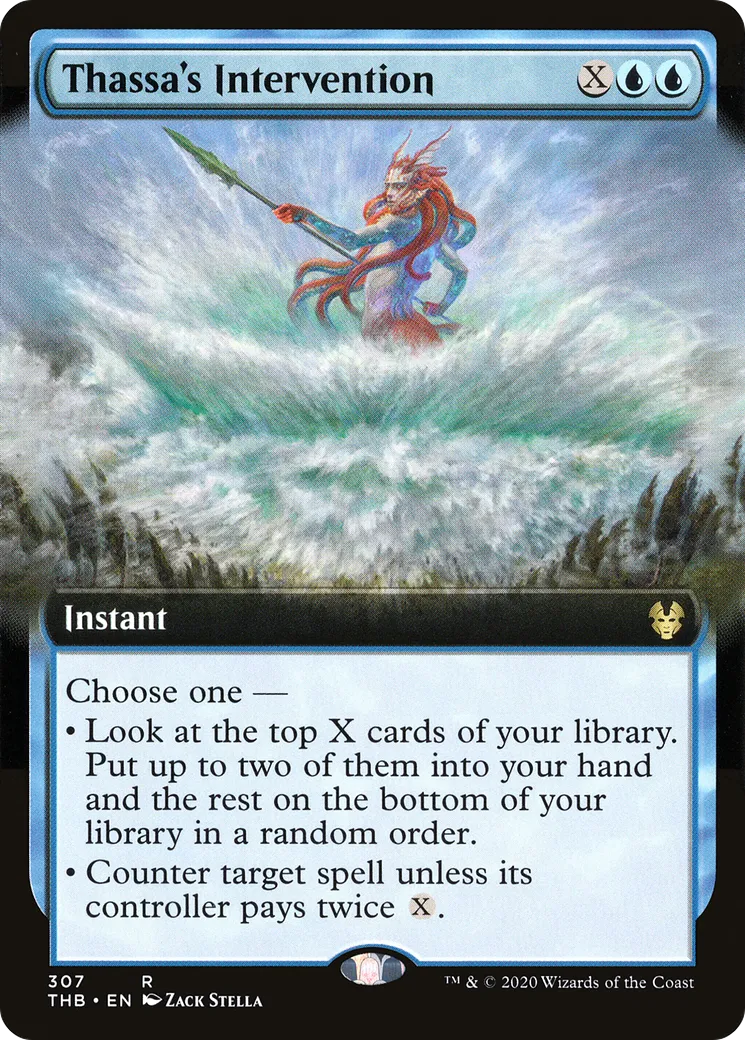 Thassa's Intervention — Theros Beyond Death — Magic: The Gathering