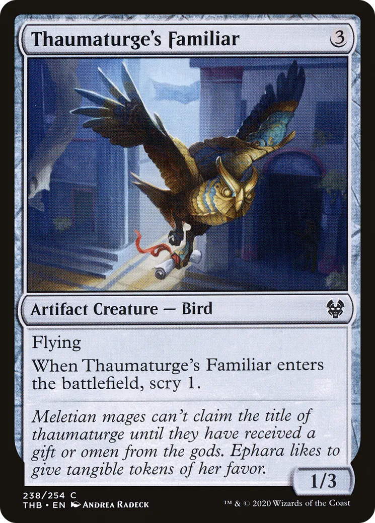 Familier du thaumaturge — Theros Beyond Death — Magic: The Gathering