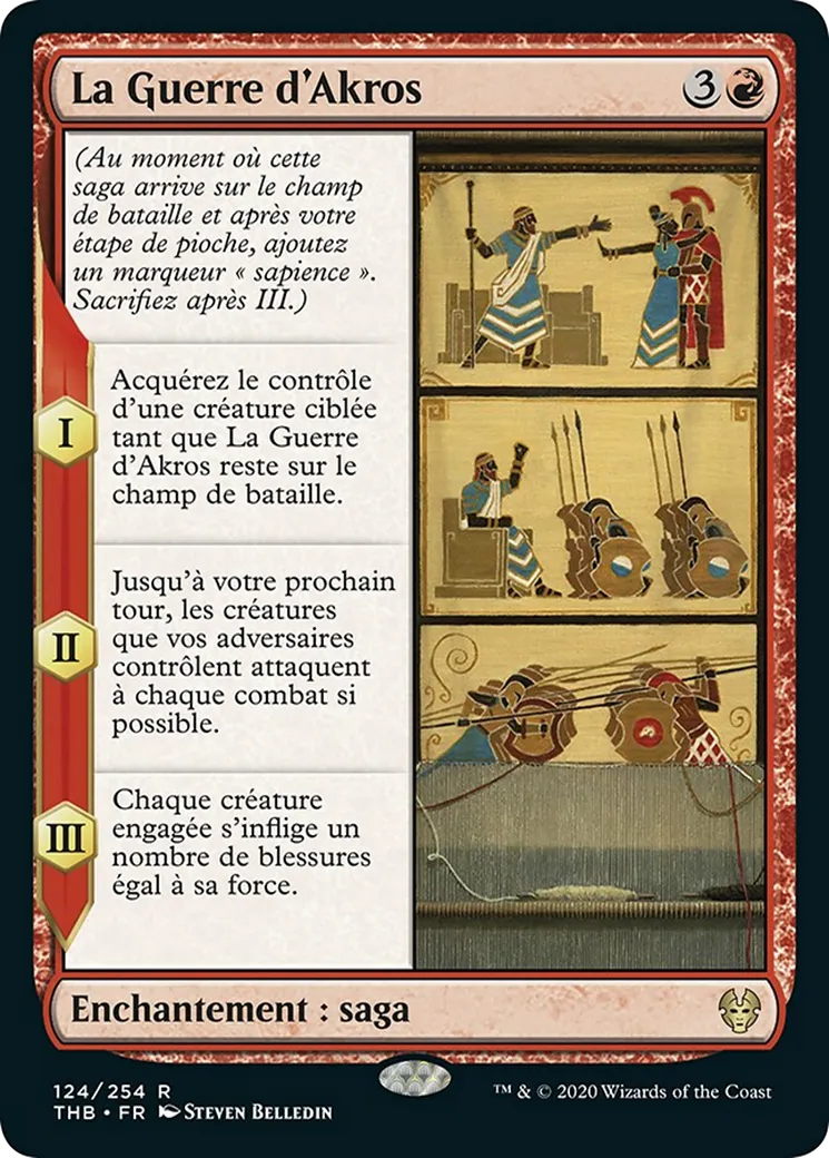 La Guerre d'Akros — Theros Beyond Death — Magic: The Gathering