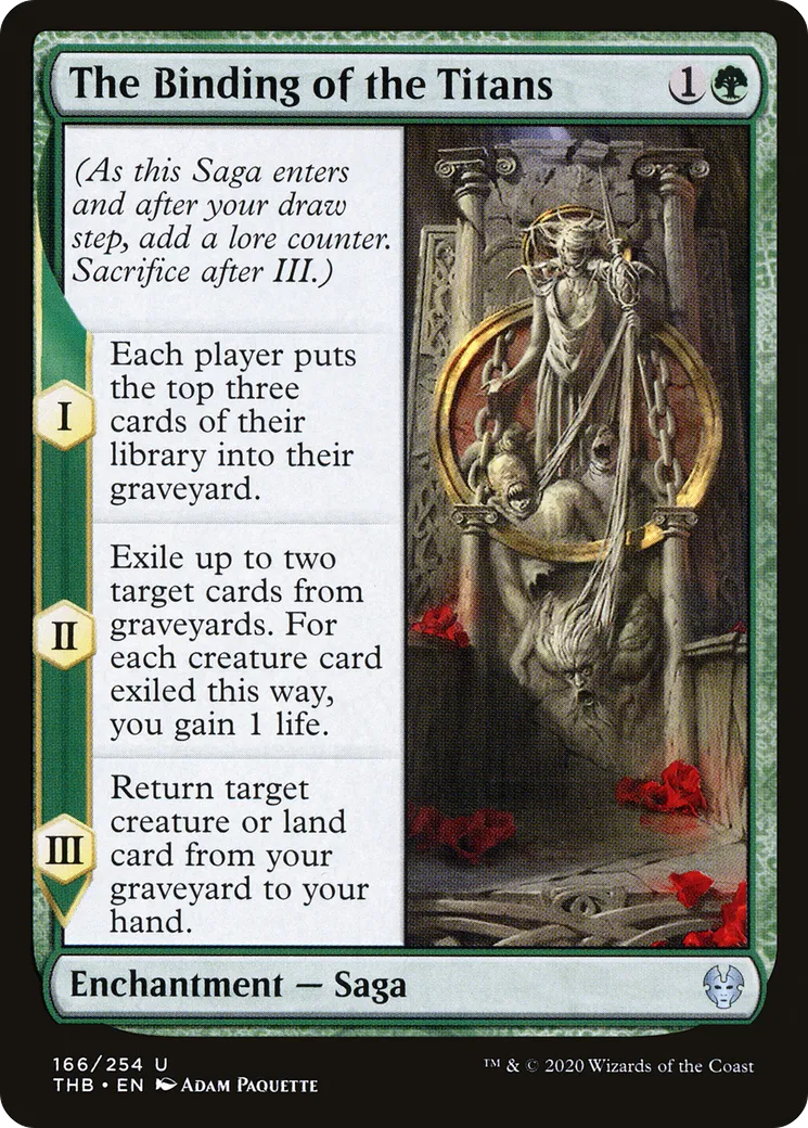 The Binding of the Titans — Theros Beyond Death — Magic: The Gathering