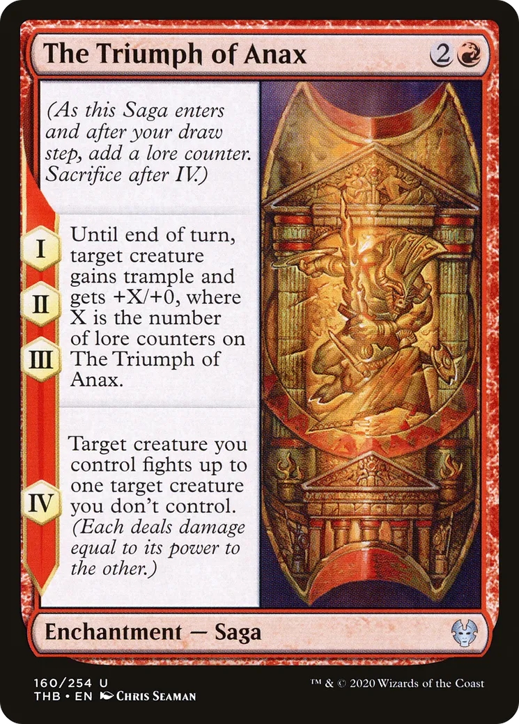 The Triumph of Anax — Theros Beyond Death — Magic: The Gathering