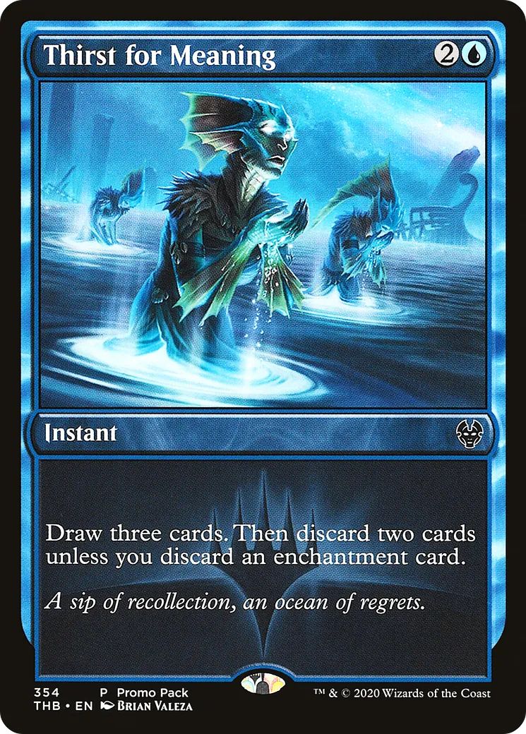 Thirst for Meaning — Theros Beyond Death — Magic: The Gathering