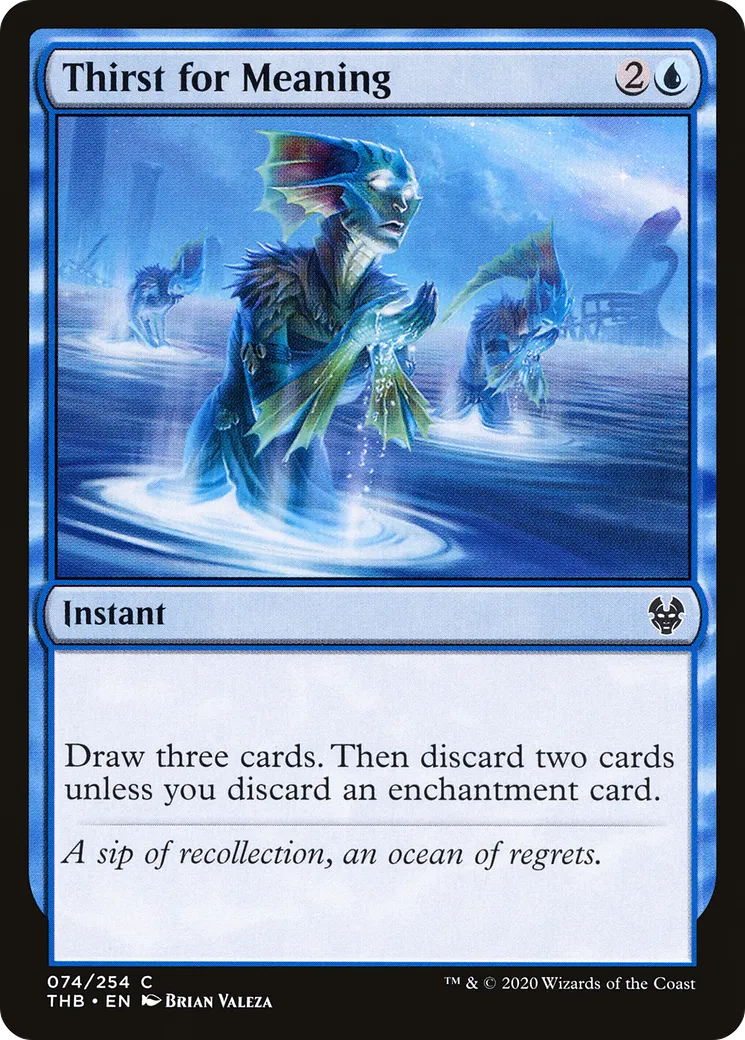 Soif de sens — Theros Beyond Death — Magic: The Gathering