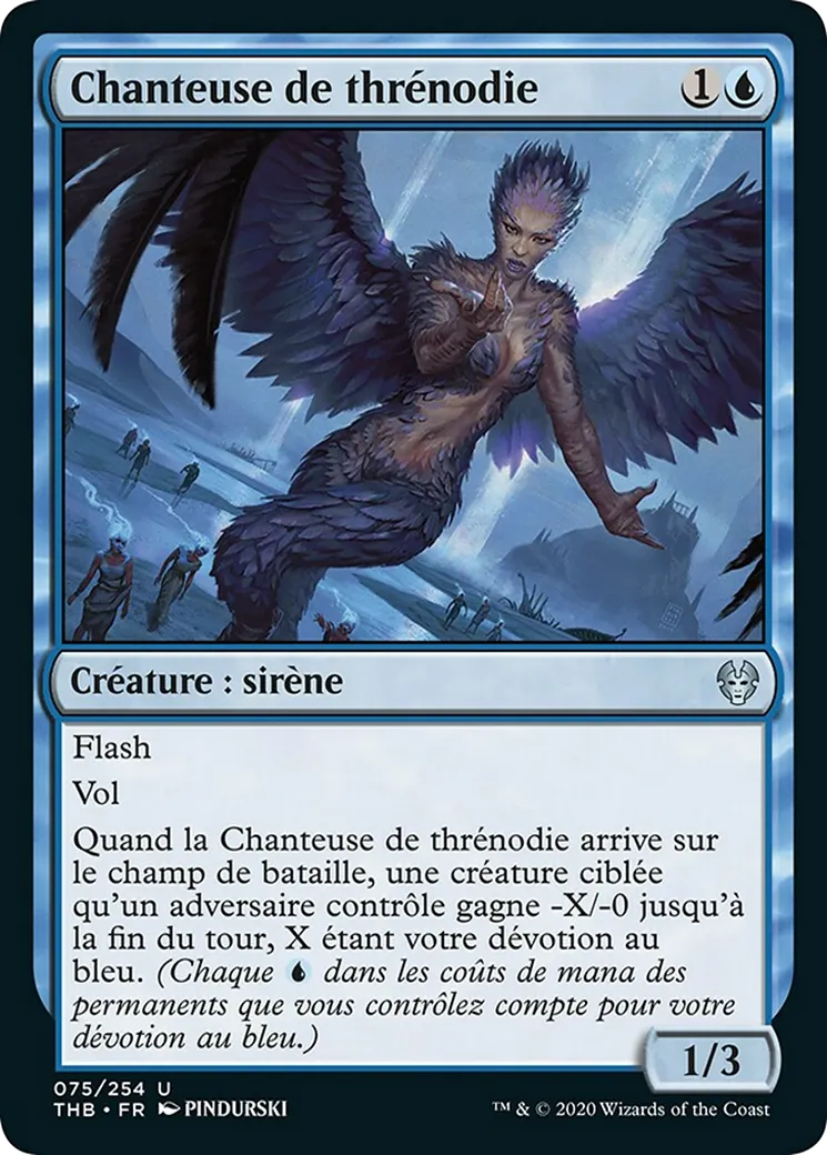 Chanteuse de thrénodie — Theros Beyond Death — Magic: The Gathering