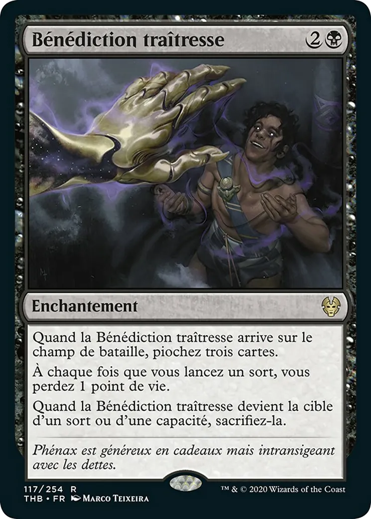 Bénédiction traîtresse — Theros Beyond Death — Magic: The Gathering