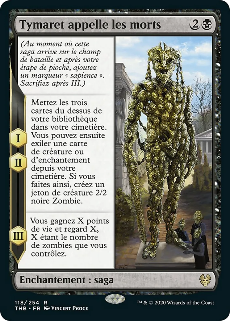 Tymaret appelle les morts — Theros Beyond Death — Magic: The Gathering