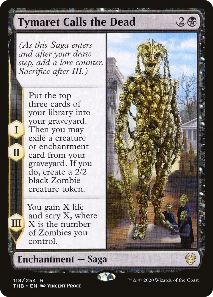 Tymaret Calls the Dead — Theros Beyond Death — Magic: The Gathering