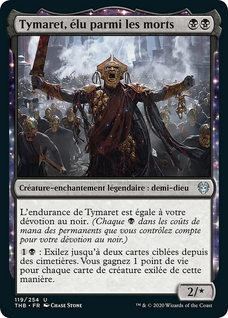 Tymaret, élu parmi les morts — Theros Beyond Death — Magic: The Gathering