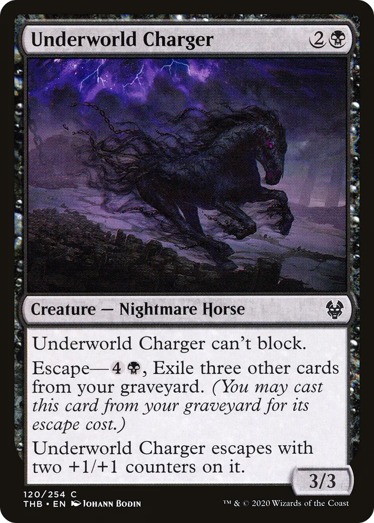 Underworld Charger — Theros Beyond Death — Magic: The Gathering
