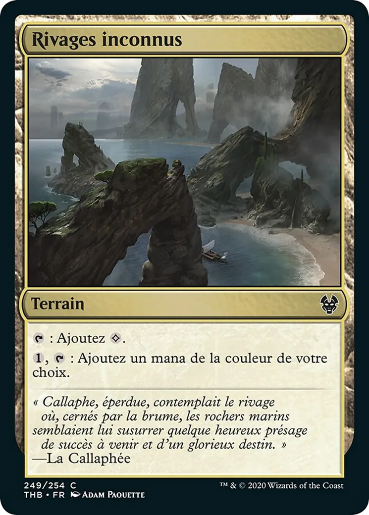Rivages inconnus — Theros Beyond Death — Magic: The Gathering
