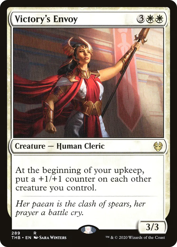 Victory's Envoy — Theros Beyond Death — Magic: The Gathering