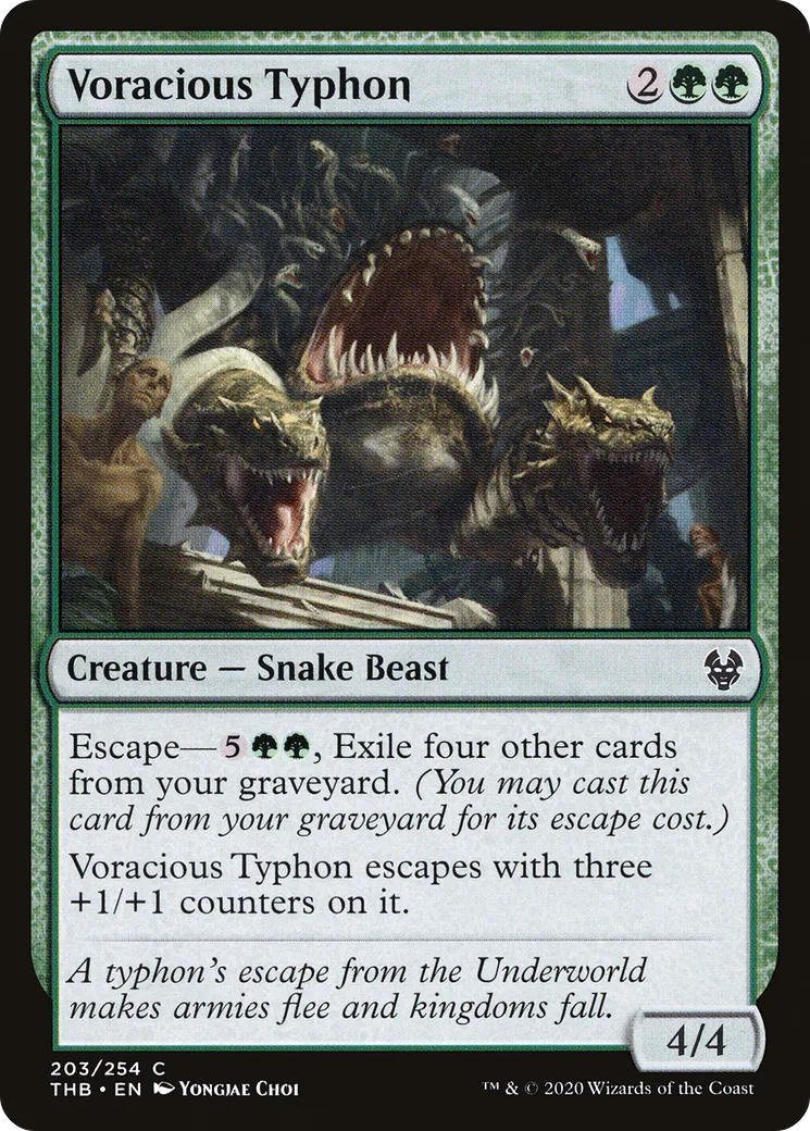 Voracious Typhon — Theros Beyond Death — Magic: The Gathering