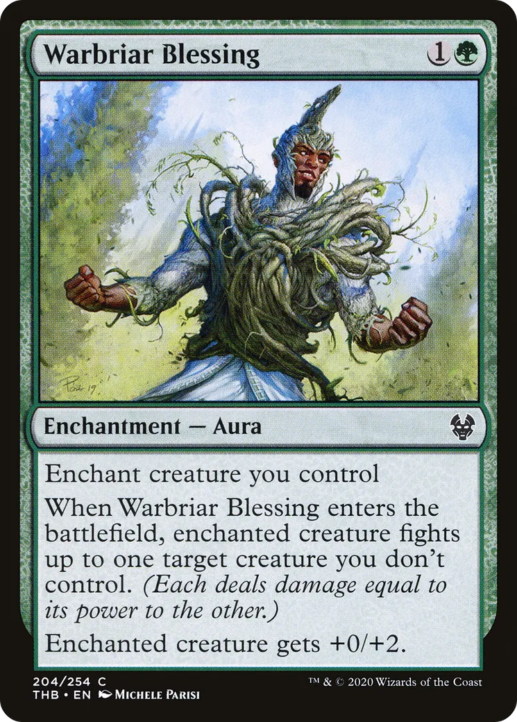 Warbriar Blessing — Theros Beyond Death — Magic: The Gathering