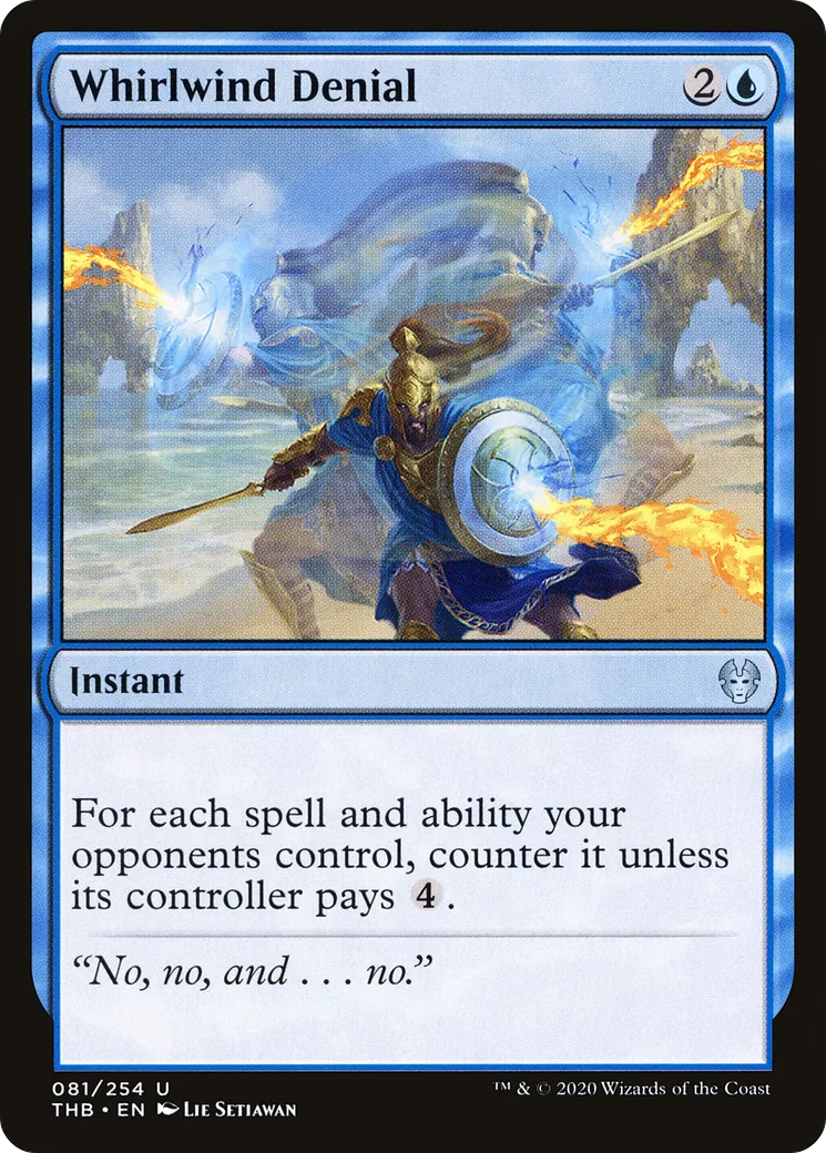 Déni tourbillonnant — Theros Beyond Death — Magic: The Gathering