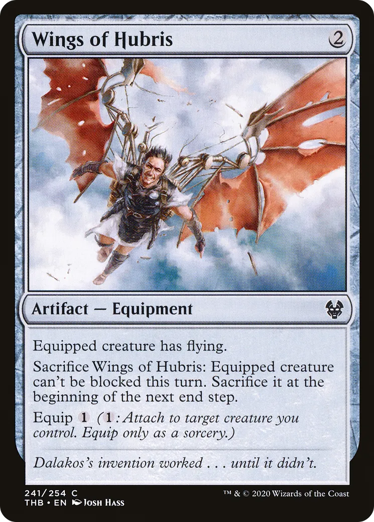 Ailes d'Hubris — Theros Beyond Death — Magic: The Gathering
