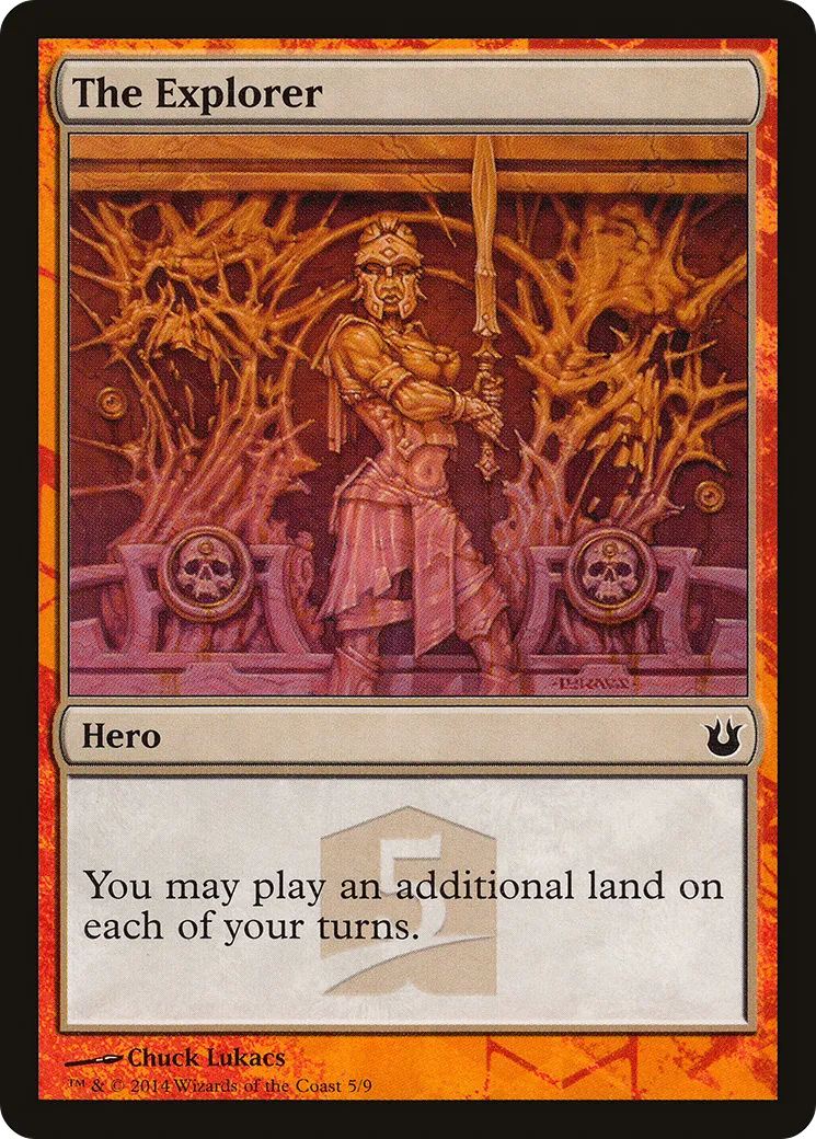The Explorer — Born of the Gods Hero's Path — Magic: The Gathering
