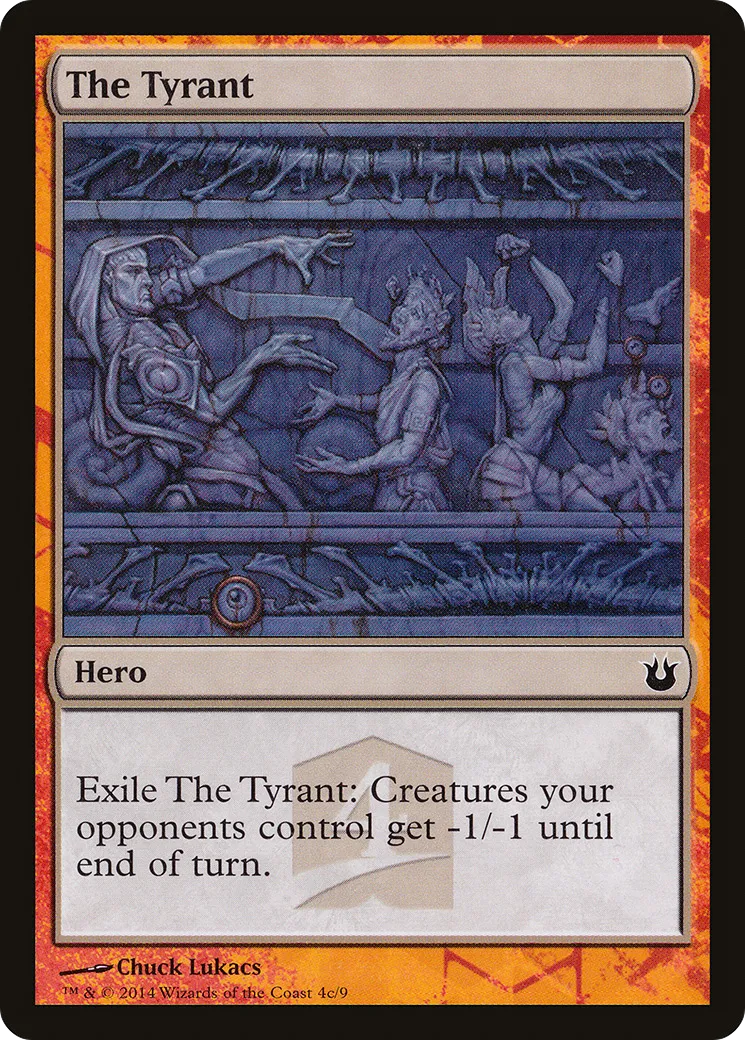 The Tyrant — Born of the Gods Hero's Path — Magic: The Gathering