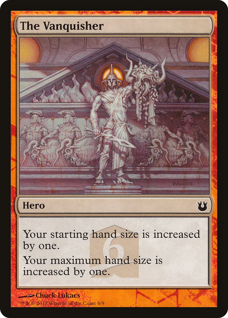 The Vanquisher — Born of the Gods Hero's Path — Magic: The Gathering